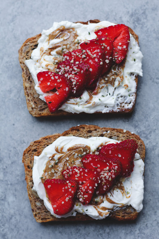 Strawberry Super Butter Toasts
